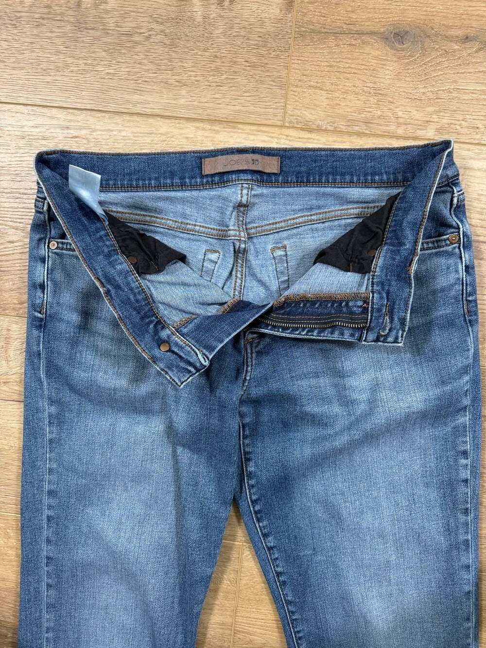 Joe’s Jeans Brixton Slim Straight Jeans Men’s 34 Medium Wash Stretch Denim - Picture 4 of 13